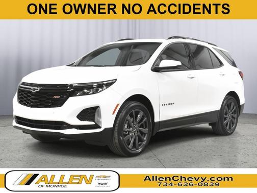 Summit White 2024 Chevrolet Equinox AWD RS