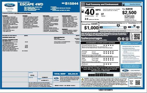 2021 Ford Escape SEL