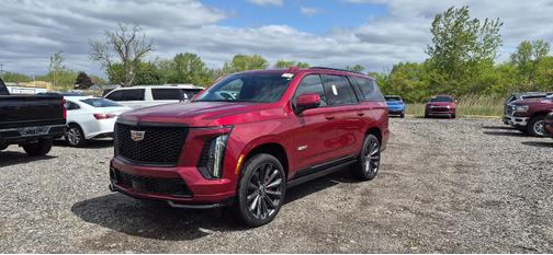 Radiant Red Tintcoat 2026 Cadillac Escalade V-Series
