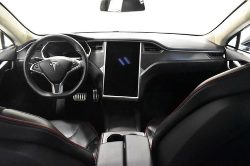 Blue Metallic 2013 Tesla Model S Performance