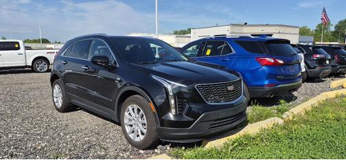 Stellar Black Metallic 2023 Cadillac XT4 Luxury