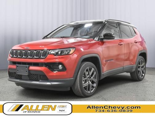 Red Hot Pearlcoat 2026 Jeep Compass Limited