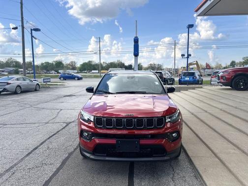 Red Hot Pearlcoat 2026 Jeep Compass Limited