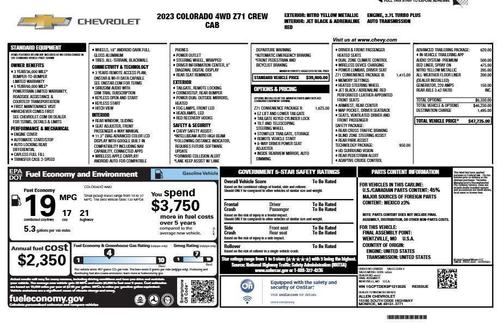 2023 Chevrolet Colorado Z71