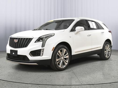 Crystal White Tricoat 2024 Cadillac XT5 Premium Luxury