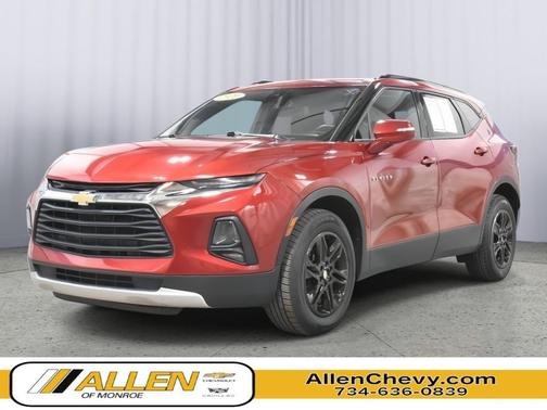 Cherry Red Tintcoat 2021 Chevrolet Blazer 2LT