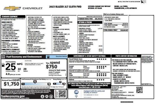 2023 Chevrolet Blazer 2LT