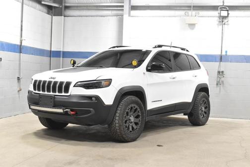 Bright White 2022 Jeep Cherokee Trailhawk