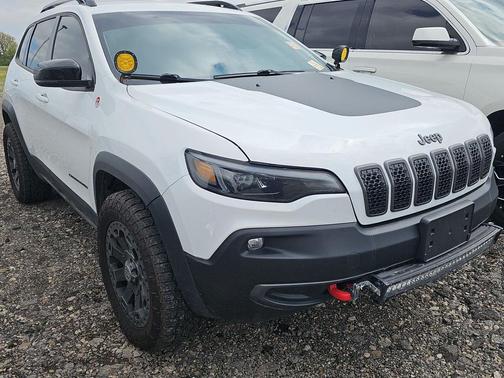 Bright White 2022 Jeep Cherokee Trailhawk