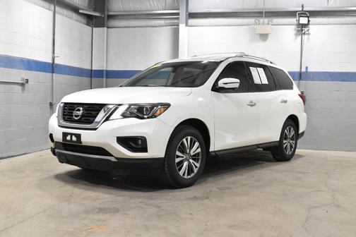 Glacier White 2019 Nissan Pathfinder SL