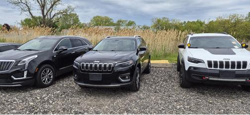 Diamond Black Crystal Pearlcoat 2020 Jeep Cherokee Limited