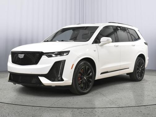 Crystal White Tricoat 2024 Cadillac XT6 Sport AWD