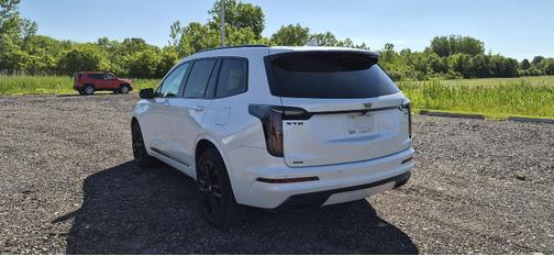Crystal White Tricoat 2024 Cadillac XT6 Sport AWD