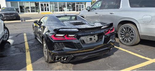Black 2021 Chevrolet Corvette Stingray w/3LT