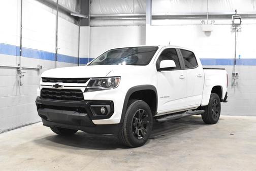 Summit White 2022 Chevrolet Colorado LT