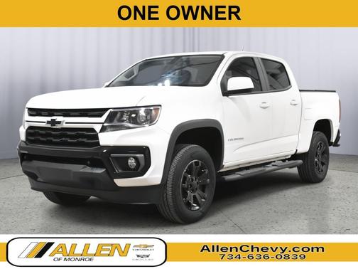 Summit White 2022 Chevrolet Colorado LT