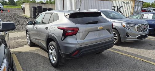 Sterling Gray Metallic 2024 Chevrolet Trax LS
