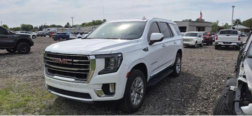 Summit White 2024 GMC Yukon SLT