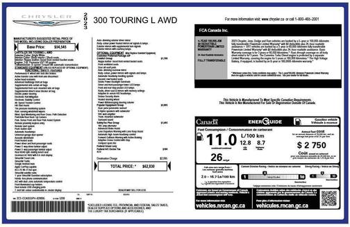 2023 Chrysler 300 Touring