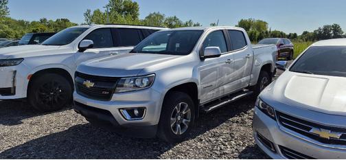 Silver Ice Metallic 2015 Chevrolet Colorado Z71
