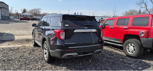 Agate Black Metallic 2020 Ford Explorer Platinum
