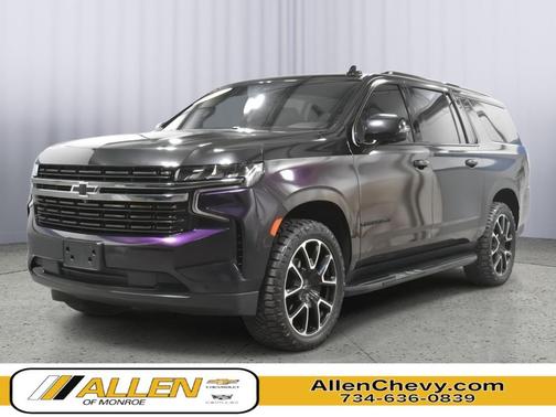 Black 2022 Chevrolet Suburban RST