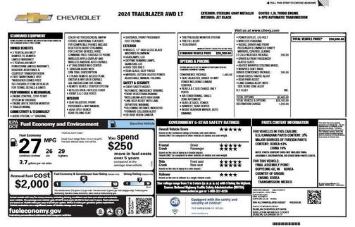 2024 Chevrolet Trailblazer LT