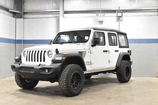 Bright White Clearcoat 2018 Jeep Wrangler Unlimited Sport
