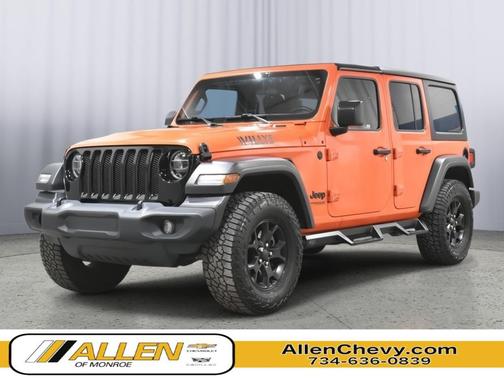 Punkn Metallic Clearcoat 2020 Jeep Wrangler Unlimited Willys 4x4