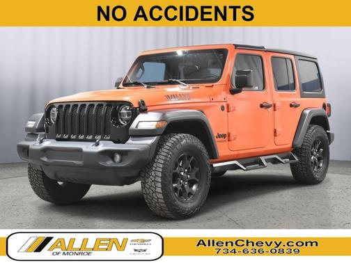 Punkn Metallic Clearcoat 2020 Jeep Wrangler Unlimited Willys 4x4