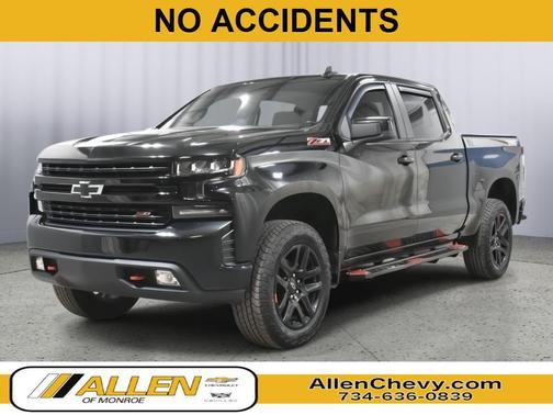 Black 2022 Chevrolet Silverado 1500 Limited LT Trail Boss