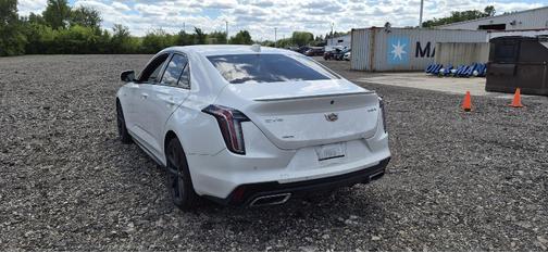 WHITE 2023 Cadillac CT4 Sport