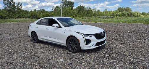 WHITE 2023 Cadillac CT4 Sport