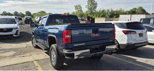 Stone Blue Metallic 2018 GMC Sierra 2500 SLE