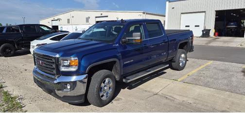 Stone Blue Metallic 2018 GMC Sierra 2500 SLE