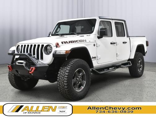 Bright White Clearcoat 2021 Jeep Gladiator Rubicon