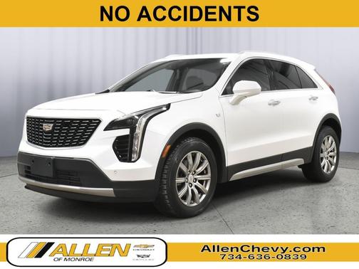 Crystal White Tricoat 2020 Cadillac XT4 Premium Luxury