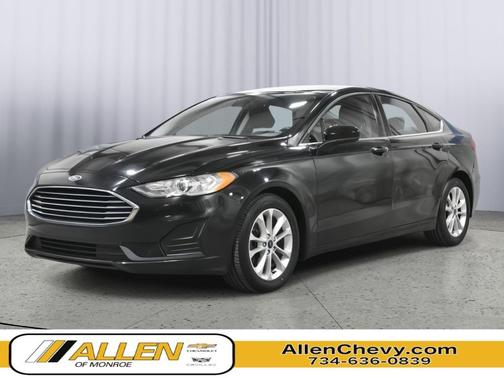 Agate Black Metallic 2020 Ford Fusion SE