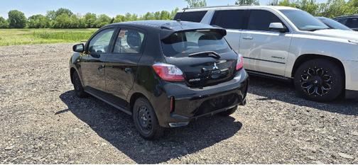 Mystic Black Metallic 2021 Mitsubishi Mirage ES