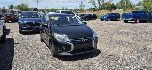 Mystic Black Metallic 2021 Mitsubishi Mirage ES
