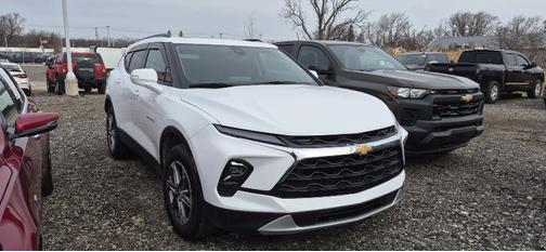 Summit White 2024 Chevrolet Blazer 3LT