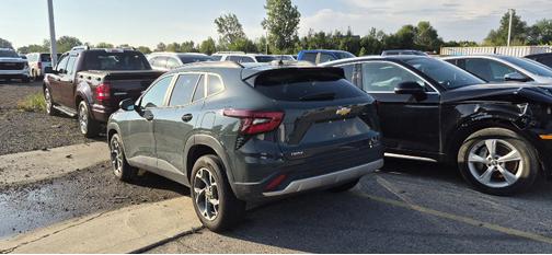 Cypress Gray 2025 Chevrolet Trax LT