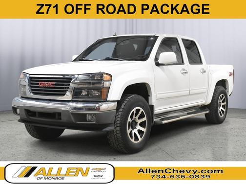 Summit White 2012 GMC Canyon SLE2