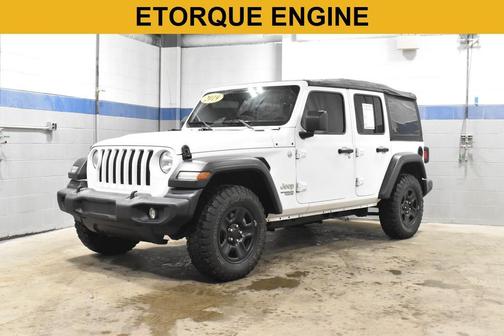Bright White Clearcoat 2019 Jeep Wrangler Unlimited Sport