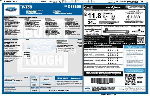 RED 2023 Ford F-150 XLT