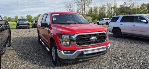 RED 2023 Ford F-150 XLT