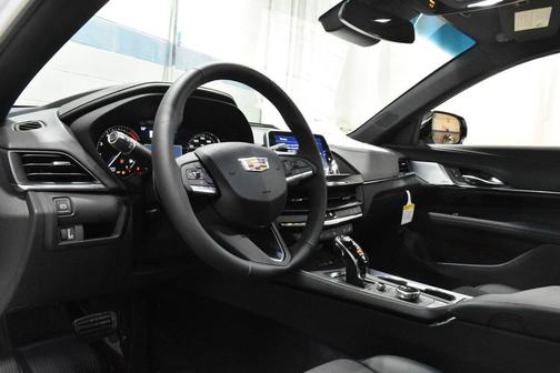 Summit White 2026 Cadillac CT4 Premium Luxury RWD