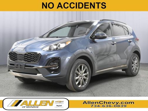 Pacific Blue 2020 Kia Sportage S