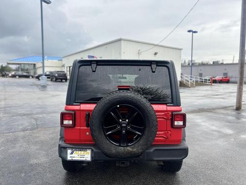 Firecracker Red Clearcoat 2020 Jeep Wrangler Unlimited Sport Altitude