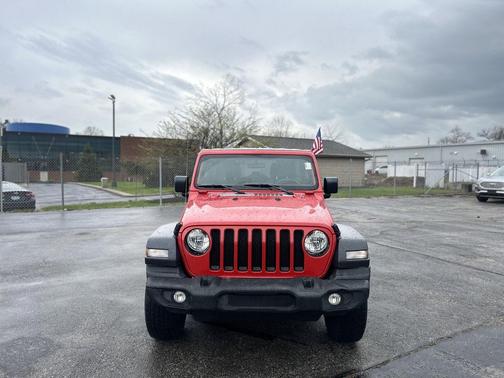 Firecracker Red Clearcoat 2020 Jeep Wrangler Unlimited Sport Altitude